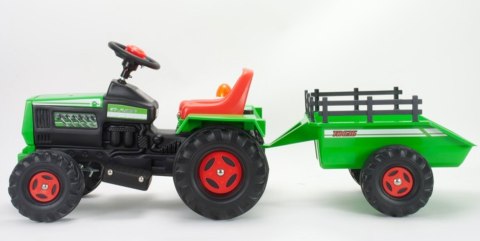 INJUSA Traktor Na Akumulator Basic 6V + Przyczepka INJUSA Traktor Na Akumulator Basic 6V + Przyczepka