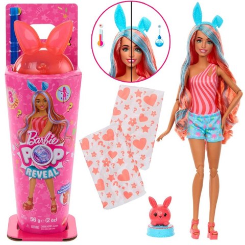 Mattel Barbie Pop Reveal lalka z serii: Shake + królik i akcesoria ZA6060 Mattel Barbie Pop Reveal lalka z serii: Shake + królik i akcesoria ZA6060