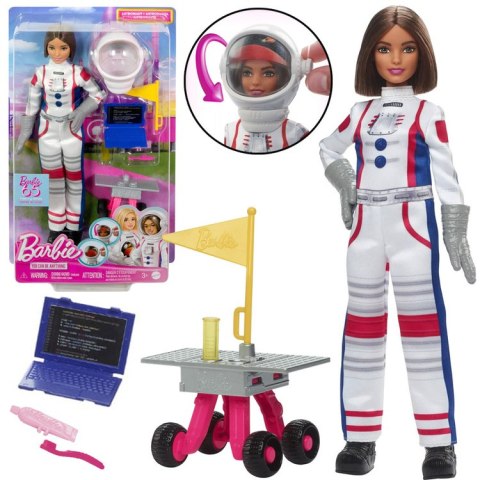Mattel Barbie You Can Be Anything lalka ASTRONAUTKA + akcesoria ZA6051 Mattel Barbie You Can Be Anything lalka ASTRONAUTKA + akcesoria ZA6051