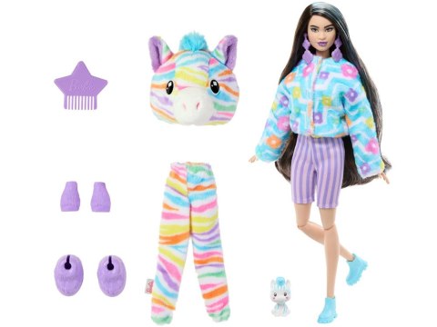 Mattel Barbie lalka Cutie Reveal Słodkie marzenia ZEBRA + akcesoria ZA6052 Mattel Barbie lalka Cutie Reveal Słodkie marzenia ZEBRA + akcesoria ZA6052