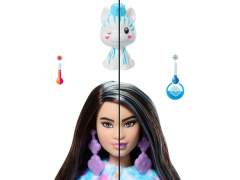 Mattel Barbie lalka Cutie Reveal Słodkie marzenia ZEBRA + akcesoria ZA6052 Mattel Barbie lalka Cutie Reveal Słodkie marzenia ZEBRA + akcesoria ZA6052