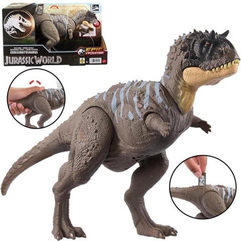 Mattel Dinozaur Ekrixinatosaurus Jurassic World figurka Dziki ryk ZA6054 Mattel Dinozaur Ekrixinatosaurus Jurassic World figurka Dziki ryk ZA6054