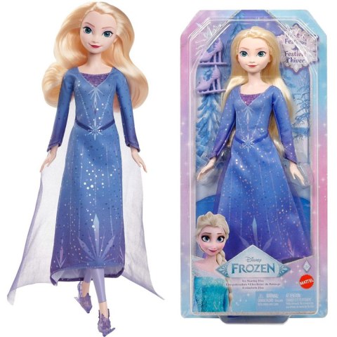 Mattel Disney Frozen lalka królowa Elsa łyżwiarka - Kraina Lodu ZA6056 Mattel Disney Frozen lalka królowa Elsa łyżwiarka - Kraina Lodu ZA6056