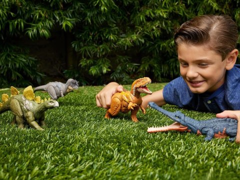 Mattel Jurassic World Dinozaur Hesperosaurus dziki ryk ruchome ele ZA6053 Mattel Jurassic World Dinozaur Hesperosaurus dziki ryk ruchome ele ZA6053