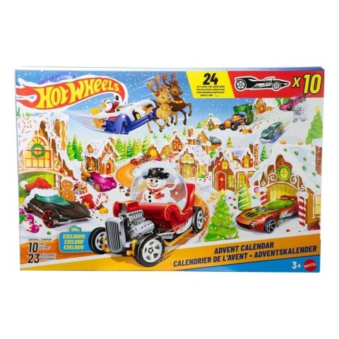 Hot Wheels Kalendarz adwentowy 2025 Hot Wheels Kalendarz adwentowy 2025