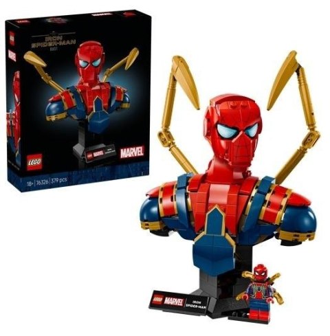LEGO(R) SUPER HEROES 76326 Popiersie Iron Spider-Man LEGO(R) SUPER HEROES 76326 Popiersie Iron Spider-Man