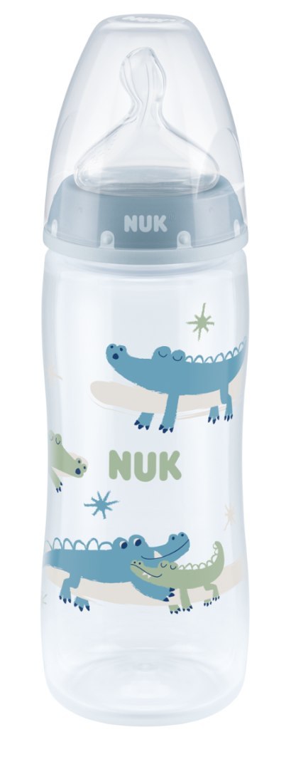 NUK 216248 Butelka FC+ PP 360 ml z wskaźnikiem temperatury smoczek silikonowy 6-18 m-cy XL NUK 216248 Butelka FC+ PP 360 ml z wskaźnikiem temperatury smoczek silikonowy 6-18 m-cy XL