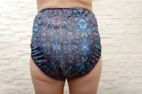 Pielucha wielorazowa dla dorosłych z wkładem - NEON SPLASH Pielucha wielorazowa dla dorosłych z wkładem - NEON SPLASH