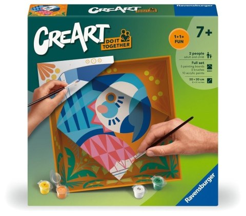 CreArt Do it together: Papuga CreArt Do it together: Papuga