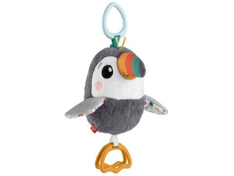 Fisher-Price zawieszka grzechotka Tukan macha skrzydłami ZA6034 Fisher-Price zawieszka grzechotka Tukan macha skrzydłami ZA6034