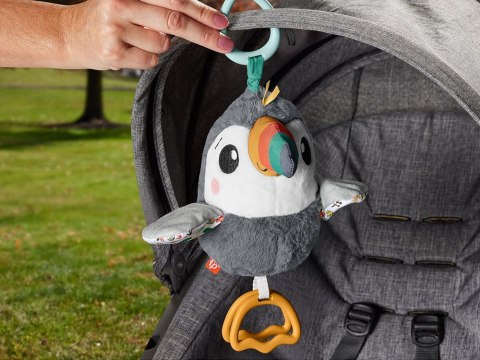 Fisher-Price zawieszka grzechotka Tukan macha skrzydłami ZA6034 Fisher-Price zawieszka grzechotka Tukan macha skrzydłami ZA6034