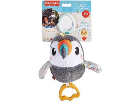 Fisher-Price zawieszka grzechotka Tukan macha skrzydłami ZA6034 Fisher-Price zawieszka grzechotka Tukan macha skrzydłami ZA6034