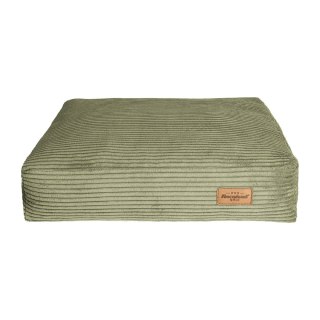 Mata Lines oliwka (rozmiar XL: 90 x 70 x 15 cm)