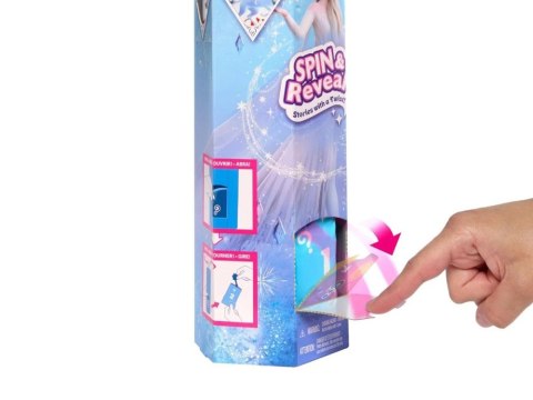 Mattel Disney Princess Frozen Spin & Reveal Lalka Elsa + akcesoria ZA6043 Mattel Disney Princess Frozen Spin & Reveal Lalka Elsa + akcesoria ZA6043