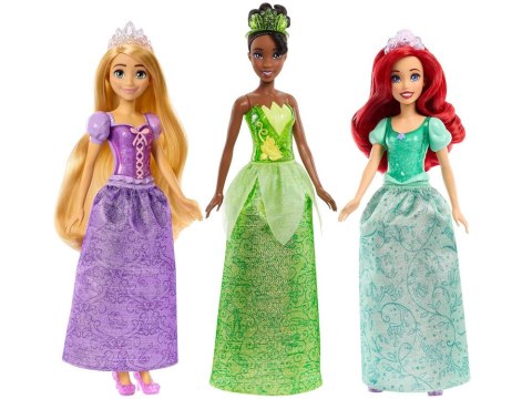 Mattel Disney Princess Zestaw 3 lalek: Ariel + Tiana + Roszpunka ZA6036 Mattel Disney Princess Zestaw 3 lalek: Ariel + Tiana + Roszpunka ZA6036