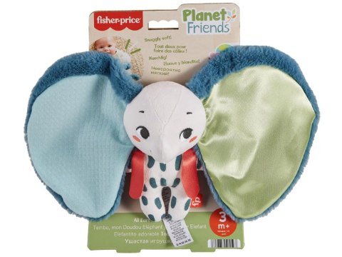 Mattel Fisher Price Przytulanka sensoryczna słonik - Wielkouchy ZA6044 Mattel Fisher Price Przytulanka sensoryczna słonik - Wielkouchy ZA6044