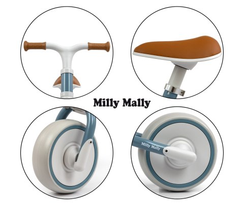 Milly Mally Rowerek Biegowy Skippy Blue Milly Mally Rowerek Biegowy Skippy Blue