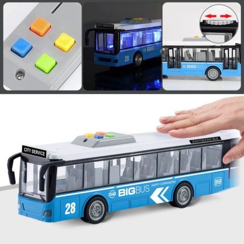 WOOPIE Autobus Miejski Interaktwny Elektryczny 1:16 WOOPIE Autobus Miejski Interaktwny Elektryczny 1:16