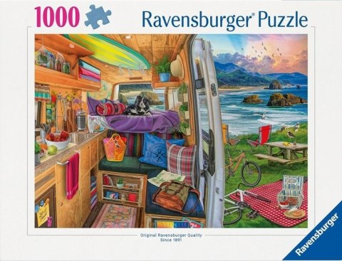 Puzzle 1000 Widok z kampera Puzzle 1000 Widok z kampera
