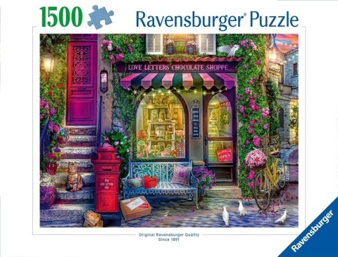 Puzzle 1500 Sklep z czekoladą Puzzle 1500 Sklep z czekoladą