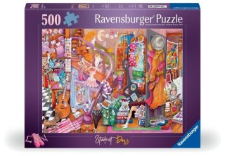 Puzzle 2D: Artystyczny nieład 500el