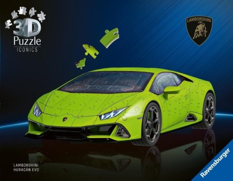 Puzzle 3D Lamborghini Huracn EVO-Verde Puzzle 3D Lamborghini Huracn EVO-Verde