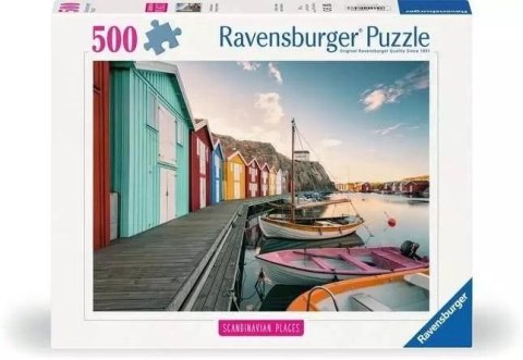 Puzzle 500 Przystań dla Łodzi w Smgen Puzzle 500 Przystań dla Łodzi w Smgen
