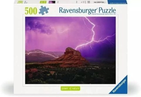 Puzzle 500 Różowa burza Puzzle 500 Różowa burza