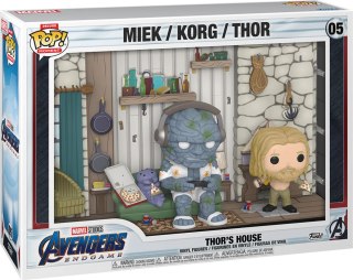 Funko POP! Marvel Avengers Thor's House Thor Miek Korg 05 XL 3pak