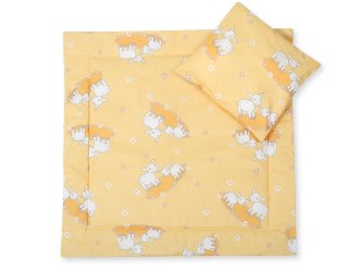 Pościel dla niemowląt z wypełnieniem kołderka i poduszka - Owieczki