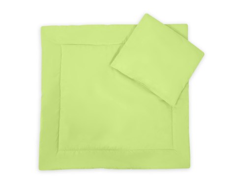 Pościel dla niemowląt z wypełnieniem kołderka i poduszka - Zielona