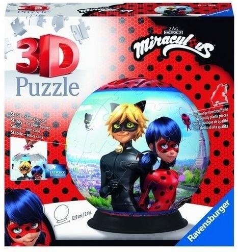 Puzzle 3D 72 Kula: Miraculous Puzzle 3D 72 Kula: Miraculous