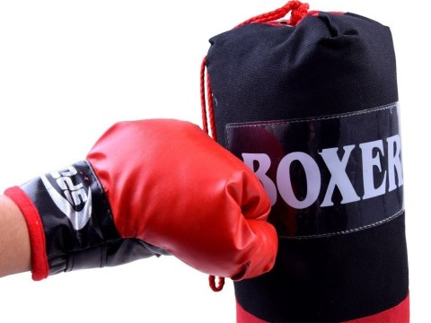 Boks zestaw bokserski rękawice + worek SP0565 Boks zestaw bokserski rękawice + worek SP0565