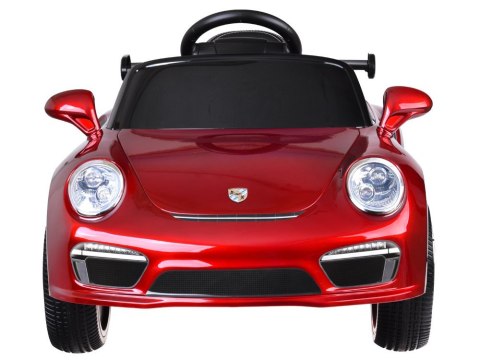 Autko elektryczne na akumulator czerwone Porsche RUF CTR3 + pilot PA0327