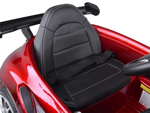 Autko elektryczne na akumulator czerwone Porsche RUF CTR3 + pilot PA0327