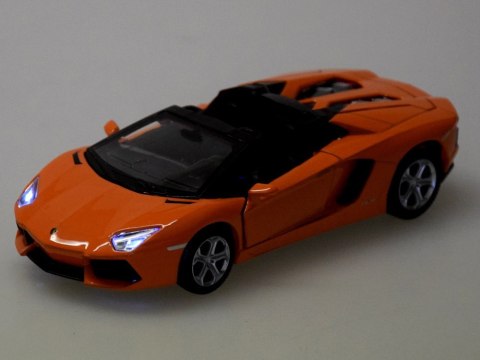 Auto metalowe model Lamborghini Aventador Roadster 1:32 interaktyw. ZA5053