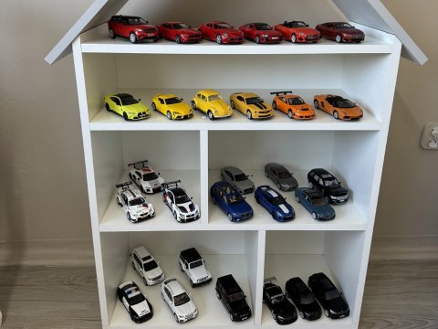 Auto metalowe model TOYOTA LAND CRUISER PRADO światło dźwięk SUV ZA5056