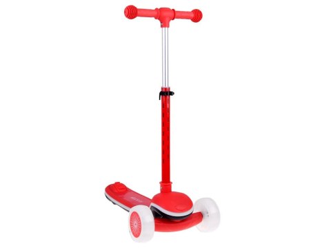 Balansowa hulajnoga SCOOTER 3-kołowa KOLOROWE ŚWIATEŁKA i MUZYKA SP0812