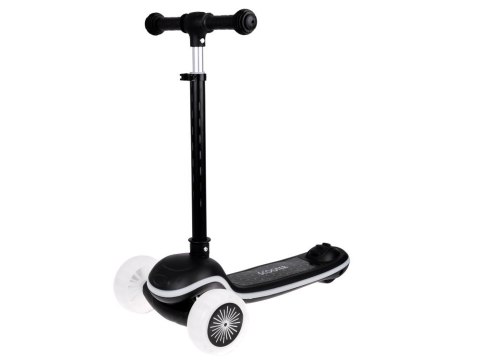 Balansowa hulajnoga SCOOTER 3-kołowa KOLOROWE ŚWIATEŁKA i MUZYKA SP0812