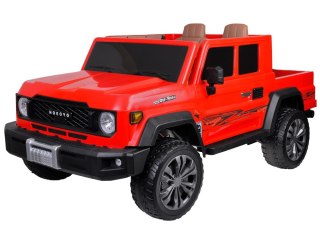 Duże auto PICKUP na akumulator elektryczne dla dzieci 2os 4x4 paka PA0329