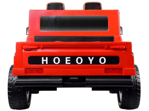 Duże auto PICKUP na akumulator elektryczne dla dzieci 2os 4x4 paka PA0329