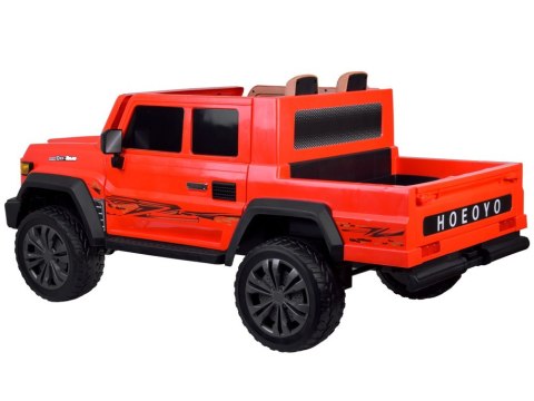 Duże auto PICKUP na akumulator elektryczne dla dzieci 2os 4x4 paka PA0329