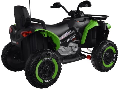 Duży quad na akumulator dla dziecka 4x4 PA0328 Zielony