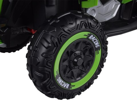 Duży quad na akumulator dla dziecka 4x4 PA0328 Zielony