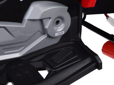 Duży quad na akumulator dla dziecka 4x4 PA0328 czerwony