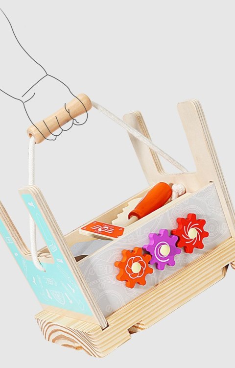 Drewniany Warsztat dla Dzieci Narzędzia zestaw majsterkowicza