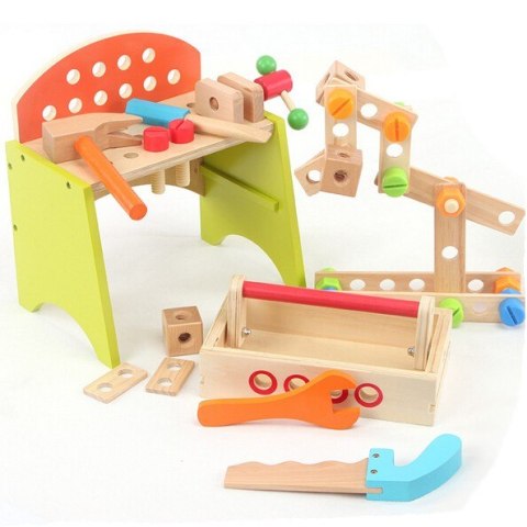 Duży drewniany warsztat Duży drewniany warsztat