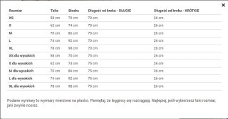 Długie Legginsy z Wysokim Stanem - Rose Bloom