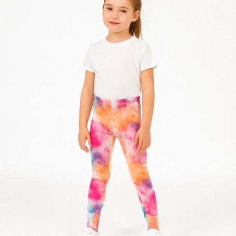 Długie Legginsy Dziecięce - Aquarelle