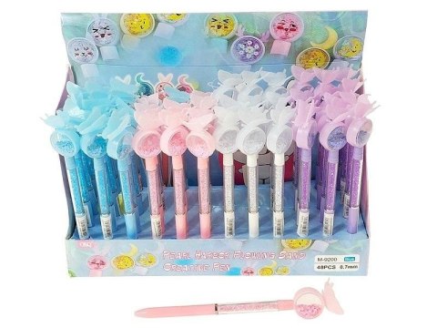 Długopis z sypkim brokatem (48szt) Długopis z sypkim brokatem (48szt)